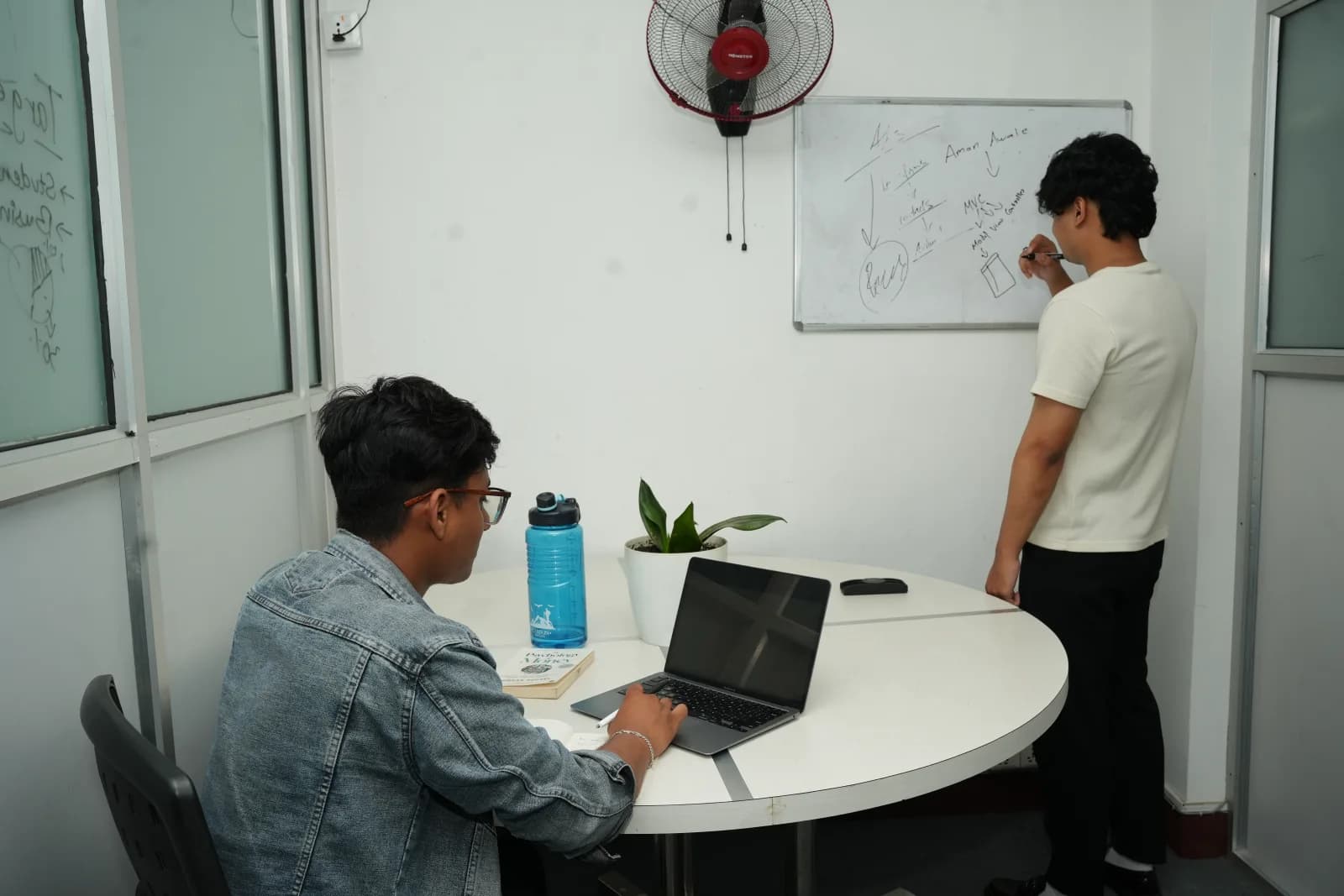 Private cabin workspace